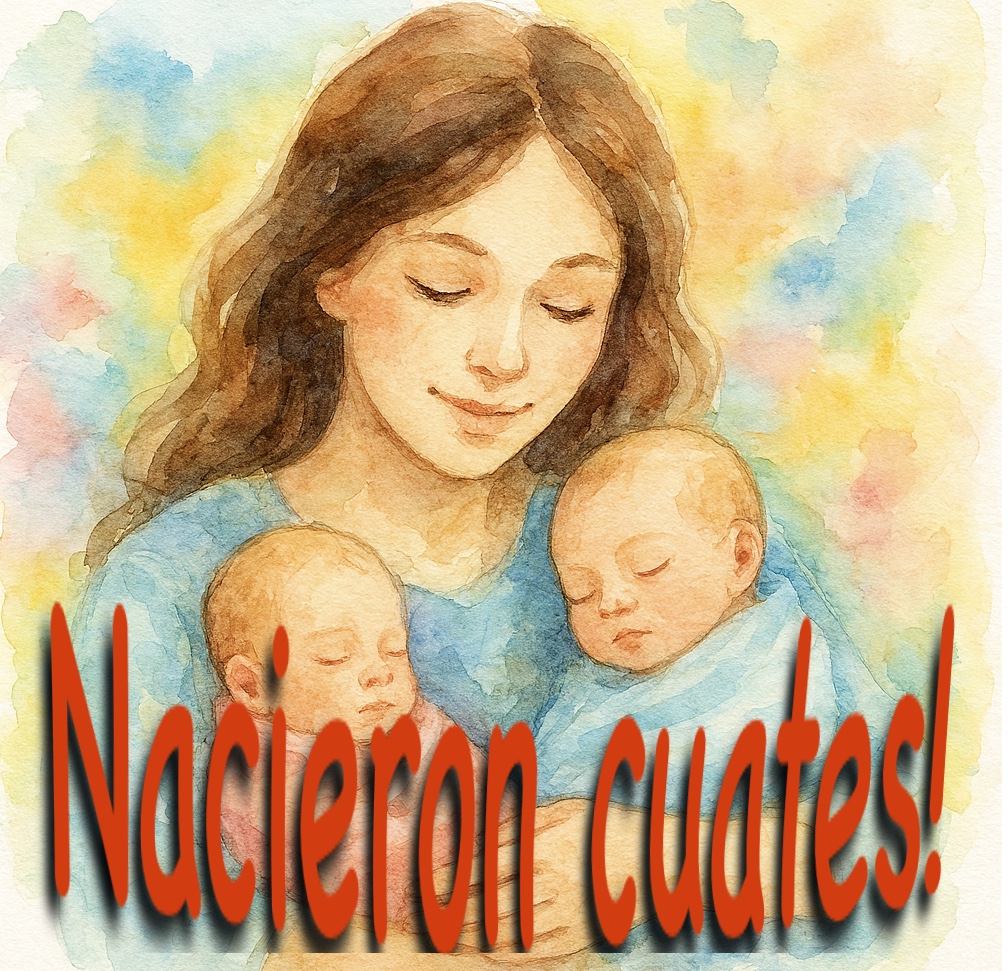 Nacieron cuates
