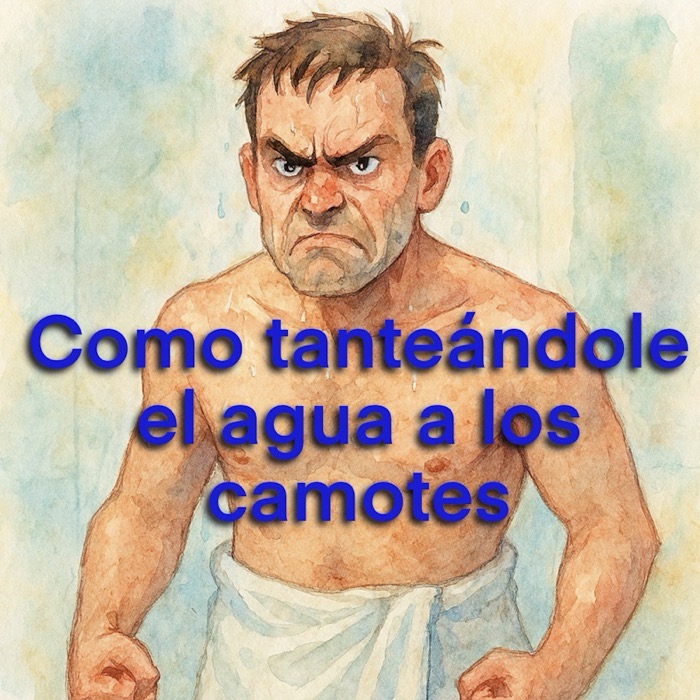 Como tanteándole el agua a los camotes